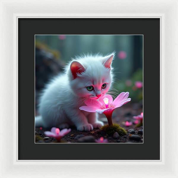 Glow of Curiosity - Framed Print