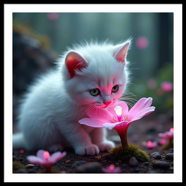 Glow of Curiosity - Framed Print