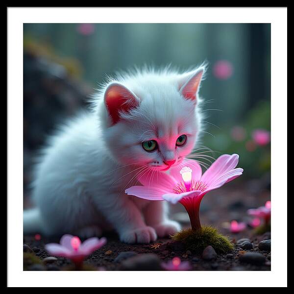 Glow of Curiosity - Framed Print