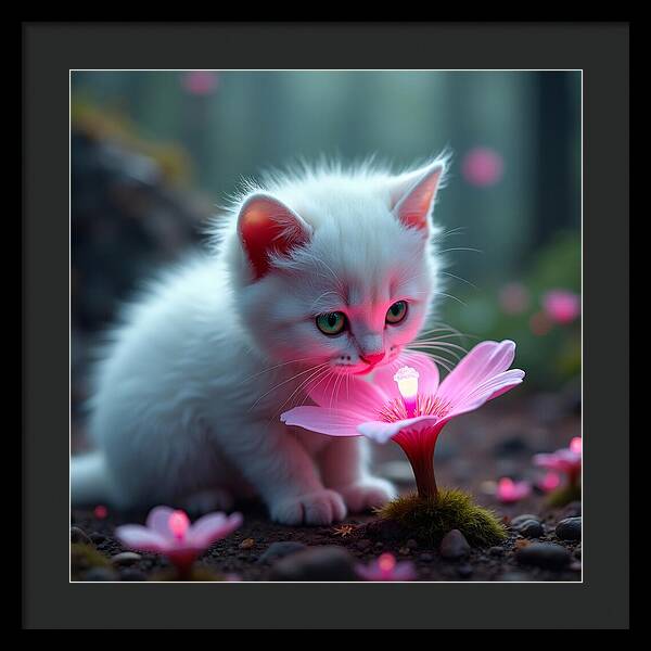 Glow of Curiosity - Framed Print