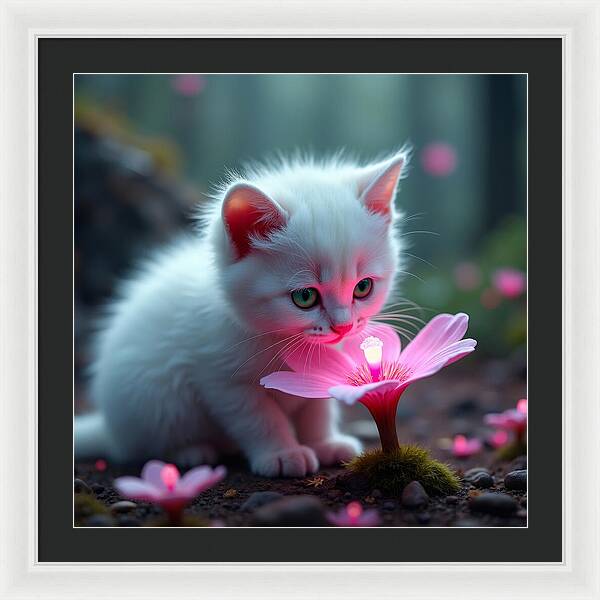 Glow of Curiosity - Framed Print