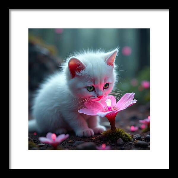 Glow of Curiosity - Framed Print