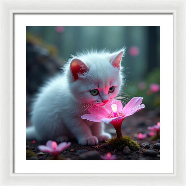 Glow of Curiosity - Framed Print