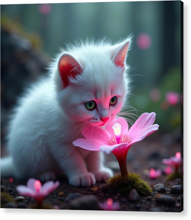 Glow of Curiosity - Acrylic Print