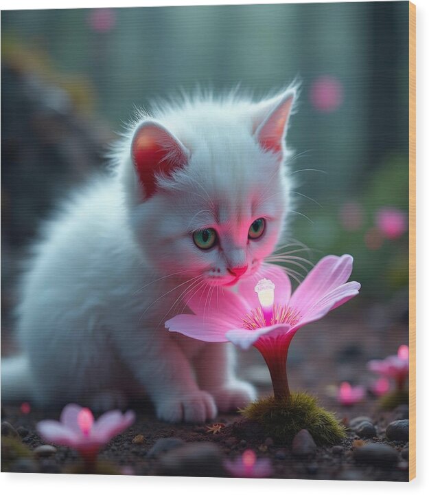 Glow of Curiosity - Wood Print