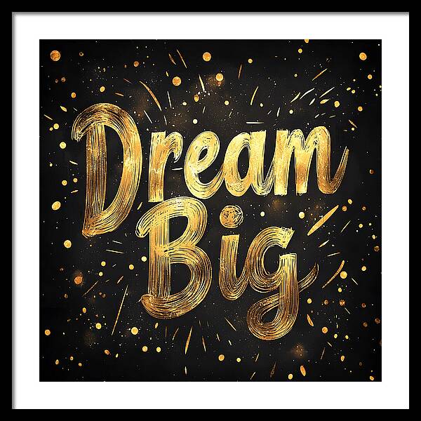 Golden Dreams - Framed Print