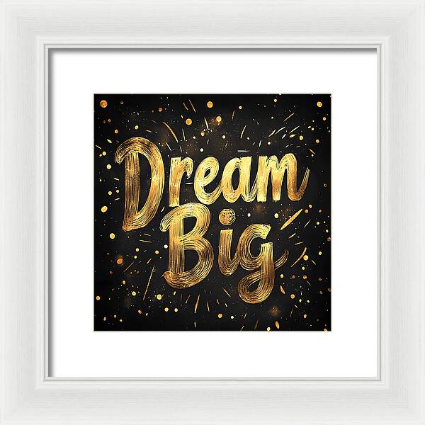 Golden Dreams - Framed Print