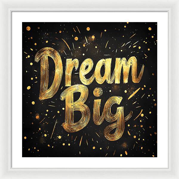 Golden Dreams - Framed Print