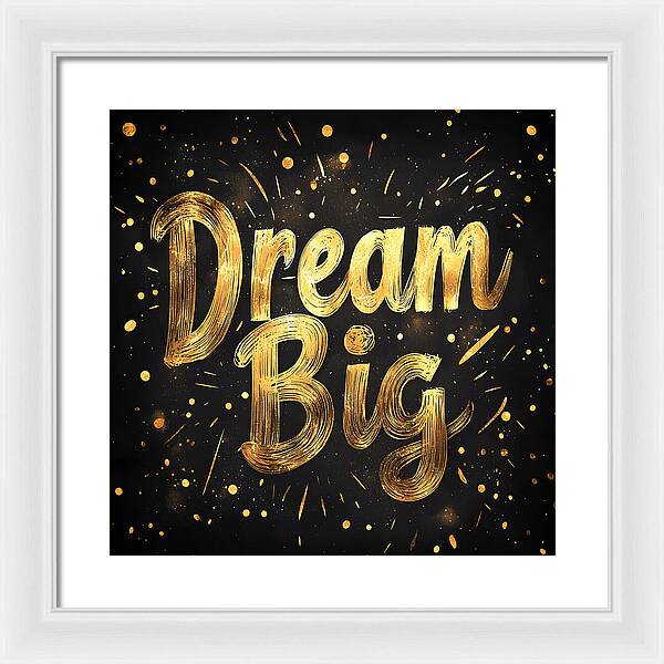 Golden Dreams - Framed Print