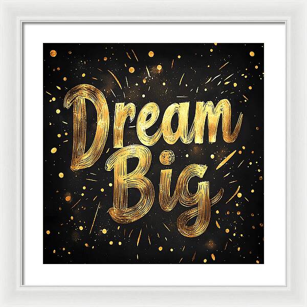 Golden Dreams - Framed Print