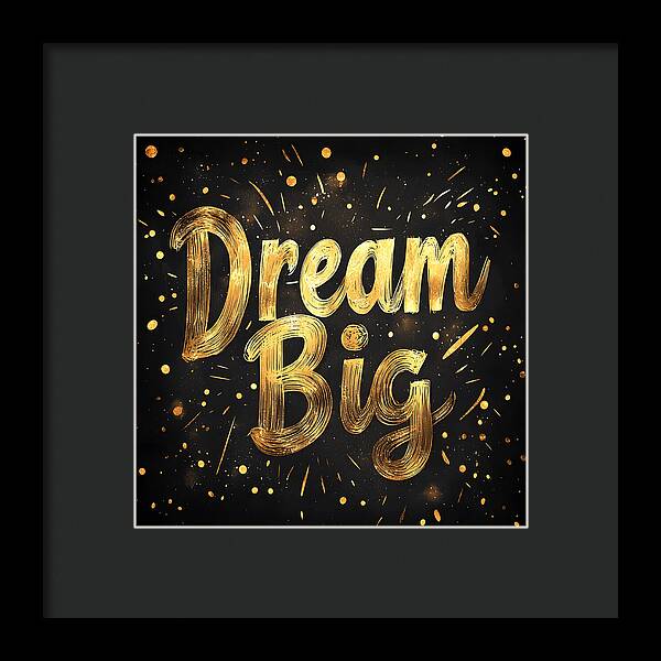 Golden Dreams - Framed Print