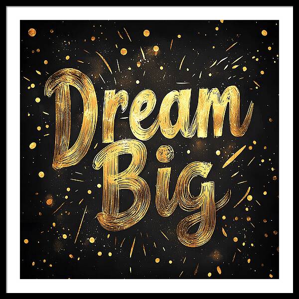 Golden Dreams - Framed Print