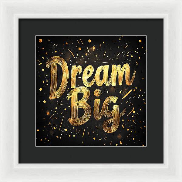 Golden Dreams - Framed Print