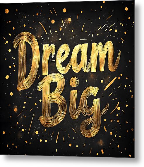 Golden Dreams - Metal Print