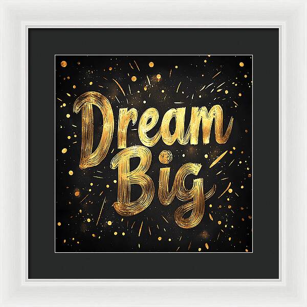 Golden Dreams - Framed Print