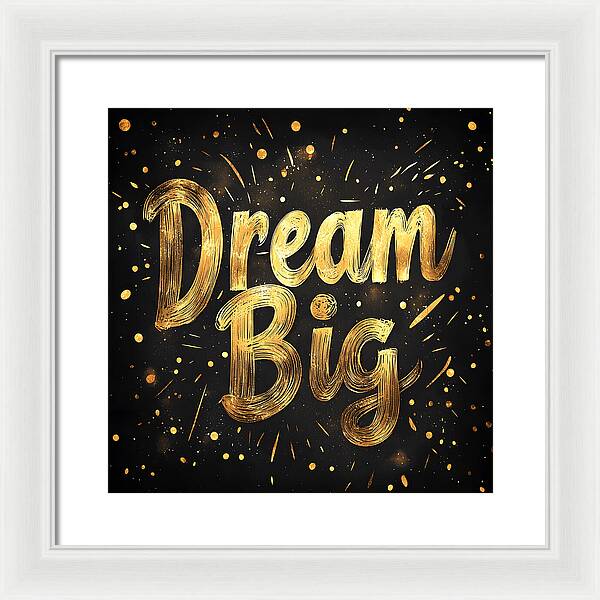 Golden Dreams - Framed Print