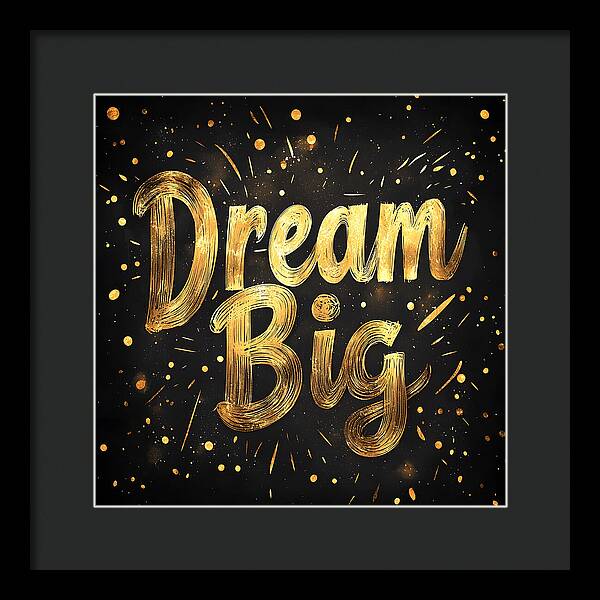 Golden Dreams - Framed Print