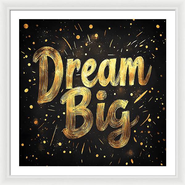 Golden Dreams - Framed Print