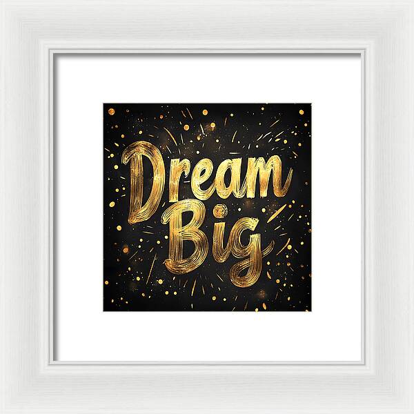 Golden Dreams - Framed Print