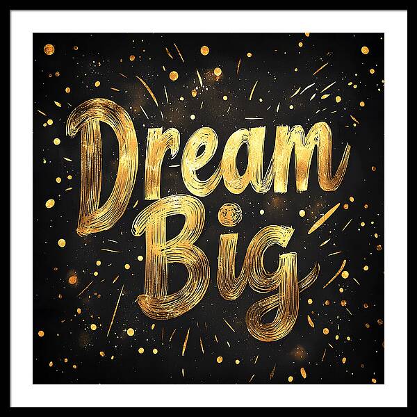 Golden Dreams - Framed Print