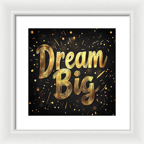 Golden Dreams - Framed Print
