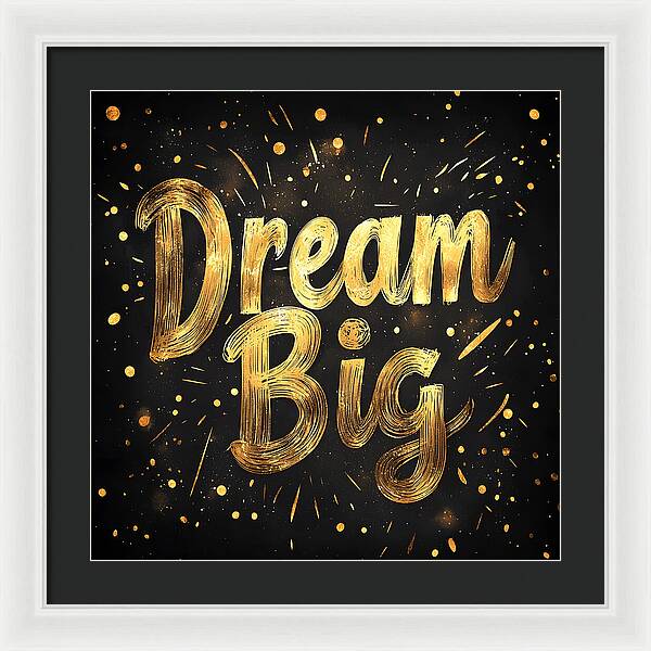 Golden Dreams - Framed Print