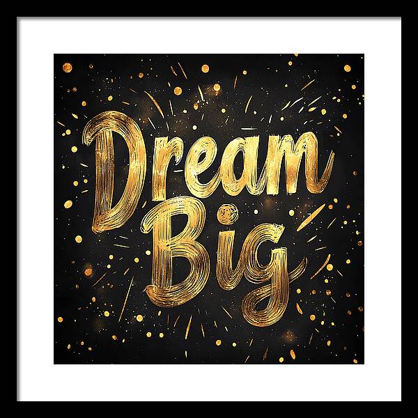 Golden Dreams - Framed Print