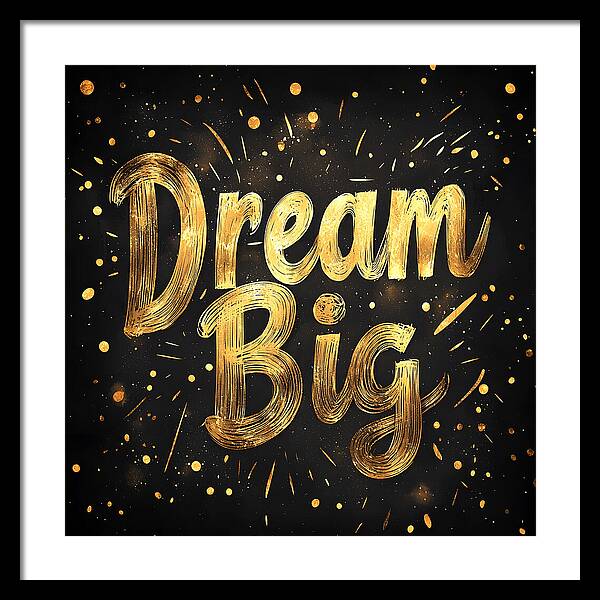 Golden Dreams - Framed Print