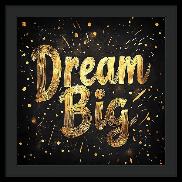 Golden Dreams - Framed Print