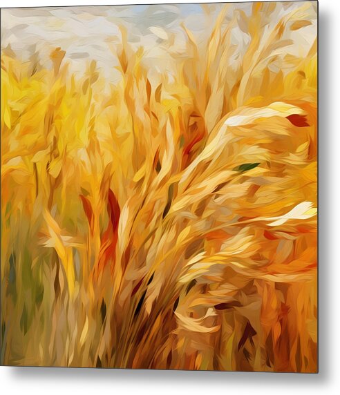 Golden Harvest - Metal Print