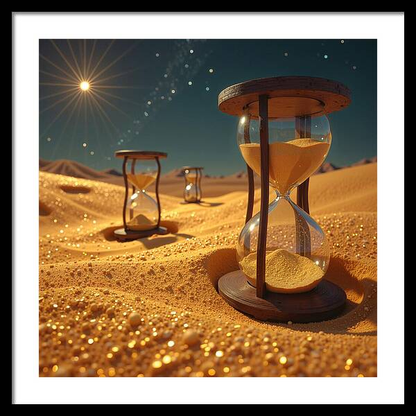 Golden Hours - Framed Print