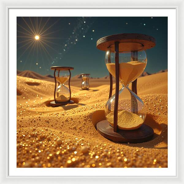 Golden Hours - Framed Print