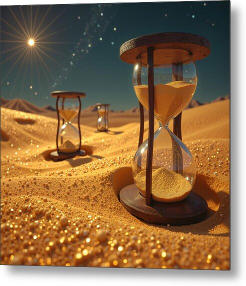 Golden Hours - Metal Print