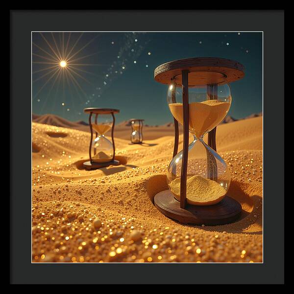 Golden Hours - Framed Print