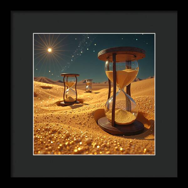 Golden Hours - Framed Print