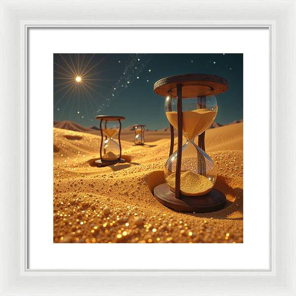 Golden Hours - Framed Print
