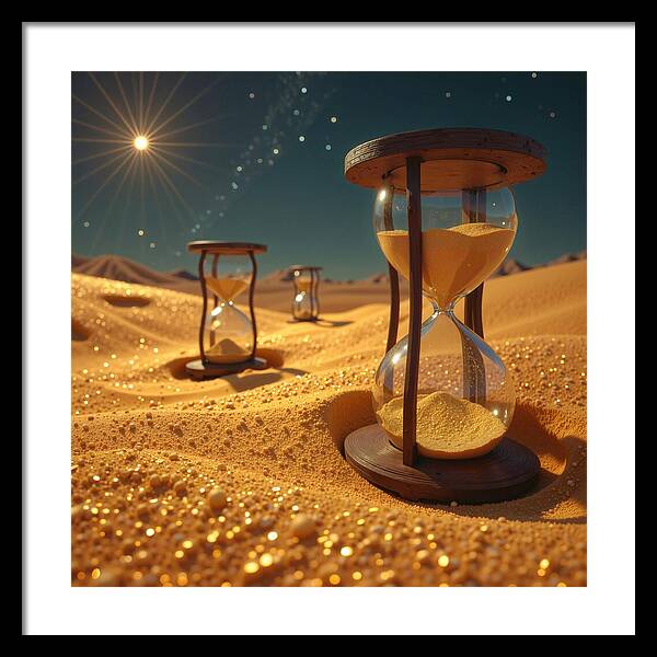 Golden Hours - Framed Print