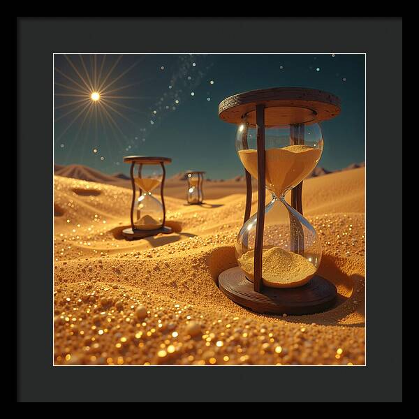 Golden Hours - Framed Print