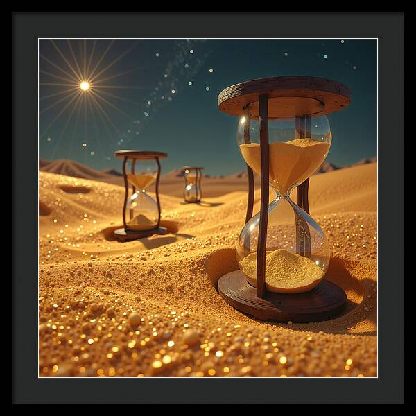 Golden Hours - Framed Print