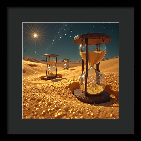 Golden Hours - Framed Print