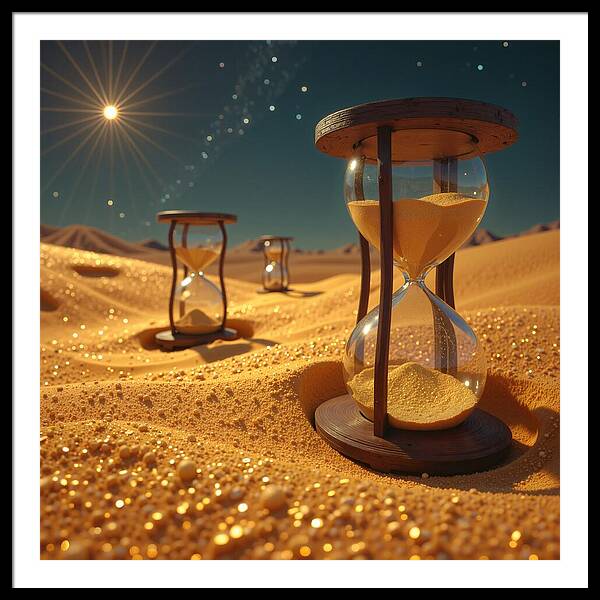 Golden Hours - Framed Print