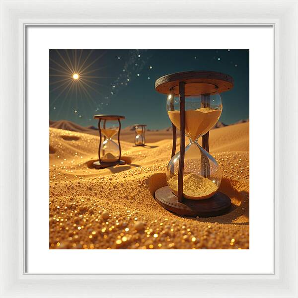 Golden Hours - Framed Print