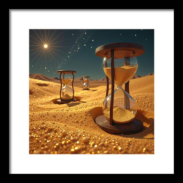 Golden Hours - Framed Print