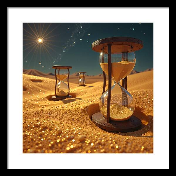 Golden Hours - Framed Print