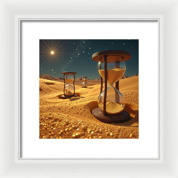 Golden Hours - Framed Print