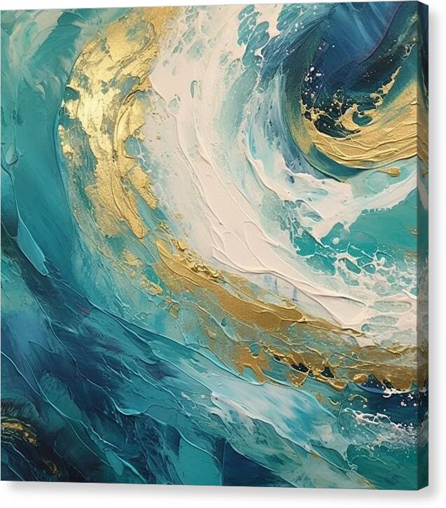 Golden Tide - Canvas Print