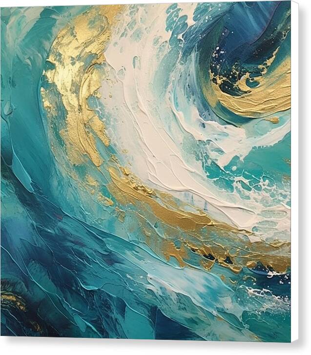 Golden Tide - Canvas Print