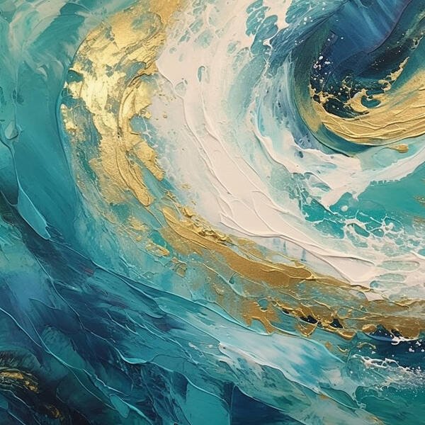 Golden Tide - Art Print