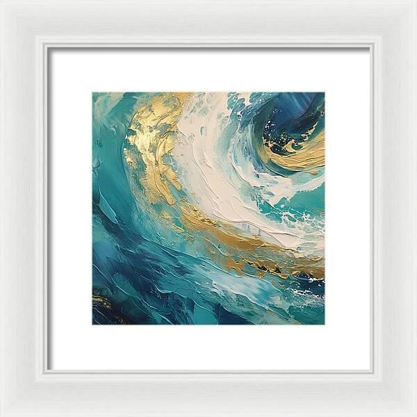Golden Tide - Framed Print