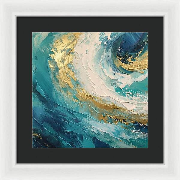 Golden Tide - Framed Print